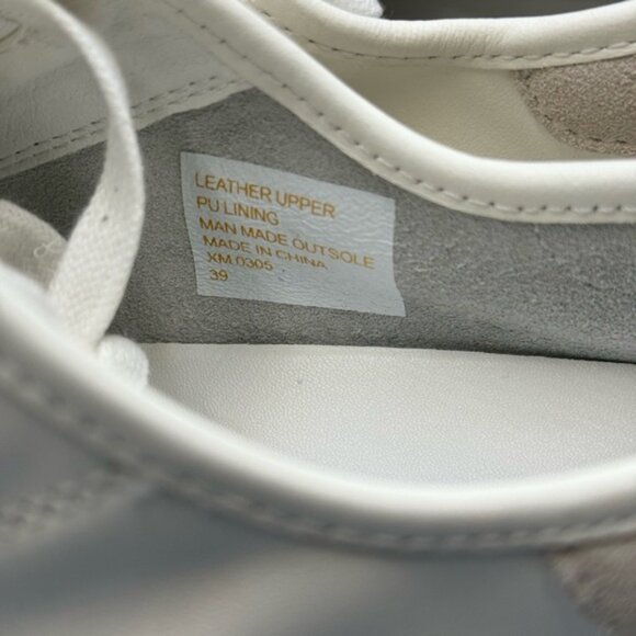 🆕 KURT GEIGER LONDON 🧿 NWOB Laney Octavia Sneaker, White Leather, Sz 39 US 8.5 - Picture 11 of 16